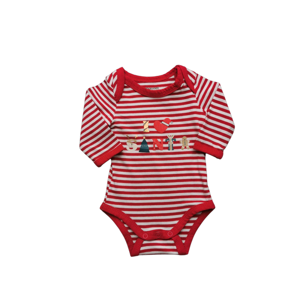 Body de Noël manches longues