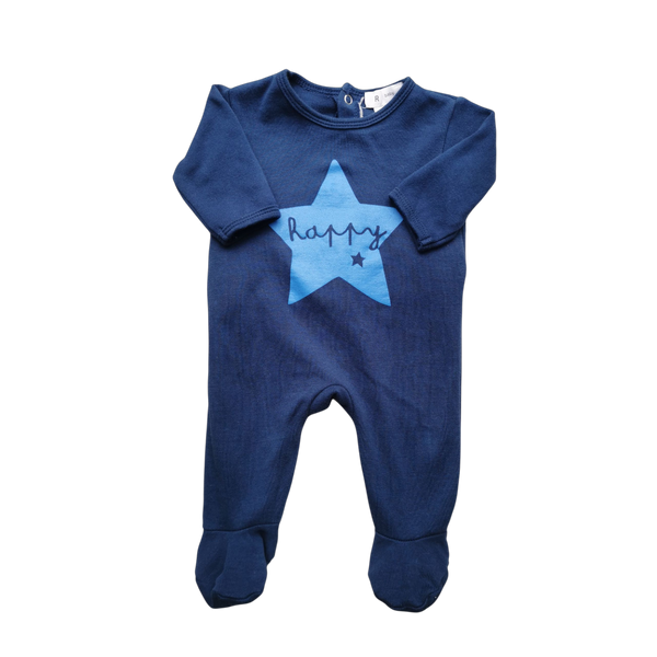 Pyjama bleu une pièce