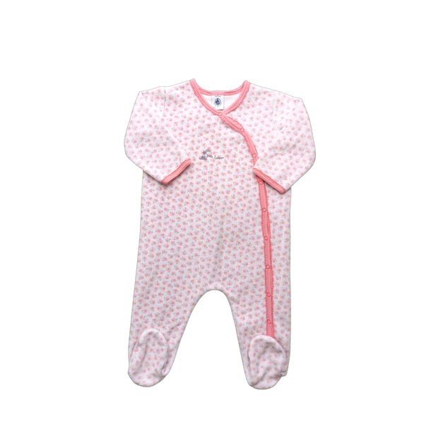 Pyjama fleuri une pièce