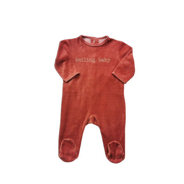 Pyjama marron une pièce