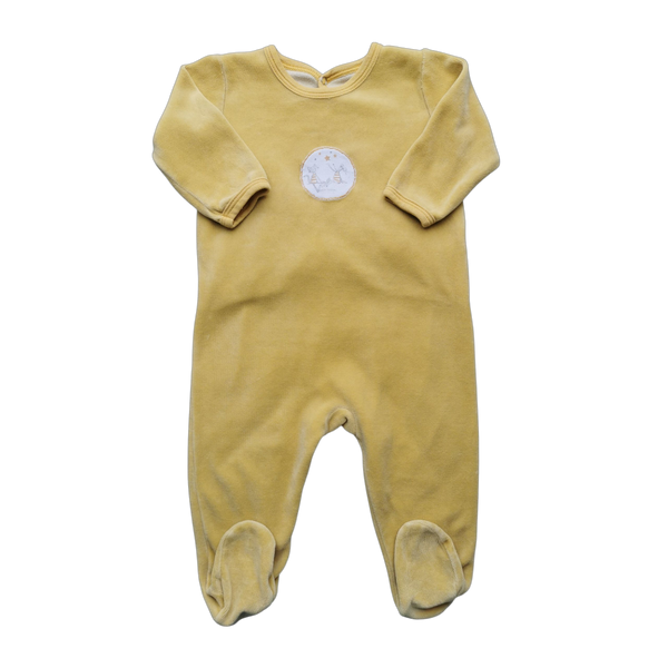 Pyjama jaune une pièce