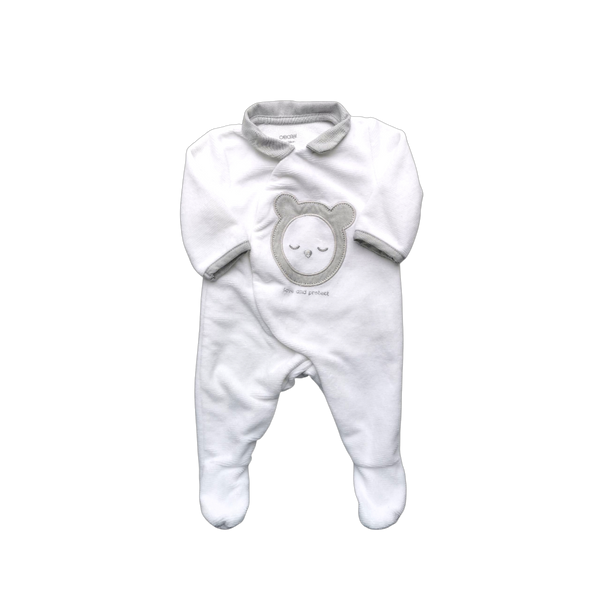 Pyjama blanc une pièce