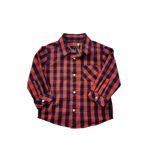 Chemise à carreaux