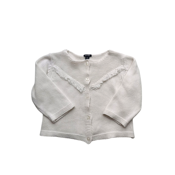 Gilet blanc en maille
