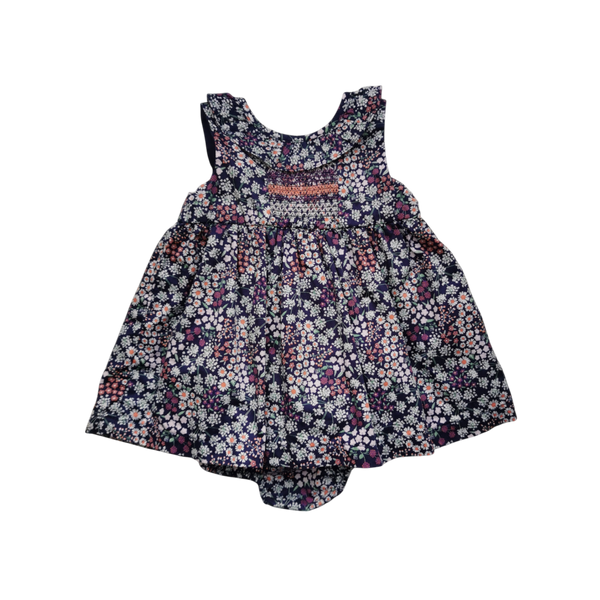 Robe fleurie avec bloomer