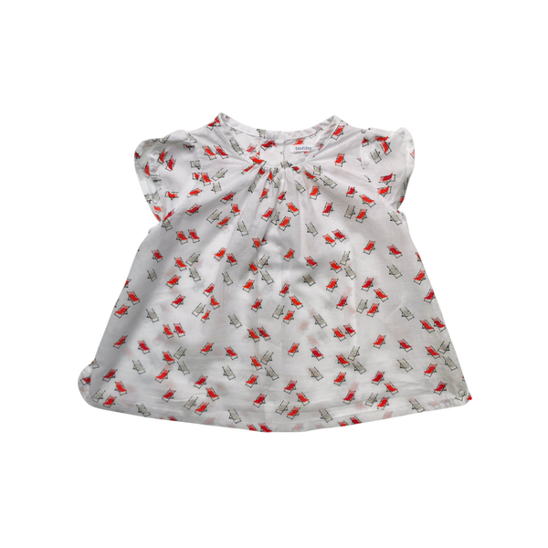 Blouse blanche légère