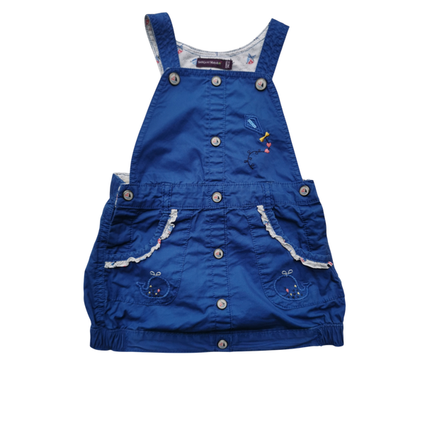 Robe salopette bleue