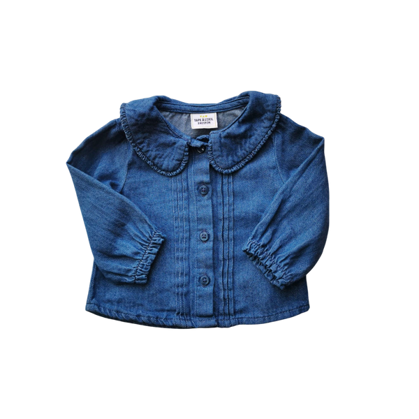 Chemise effet jean