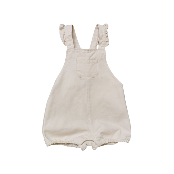 Salopette blanc crème courte