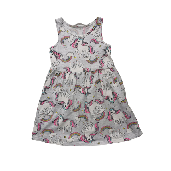 Robe grise Licorne