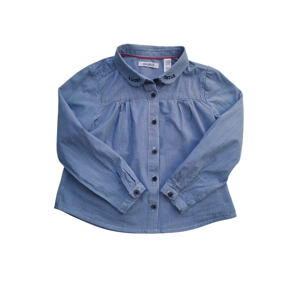 Chemise bleue Lucky Smile