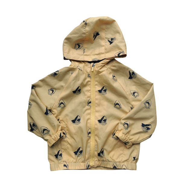 Veste jaune à motifs