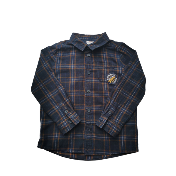 Chemise effet velours