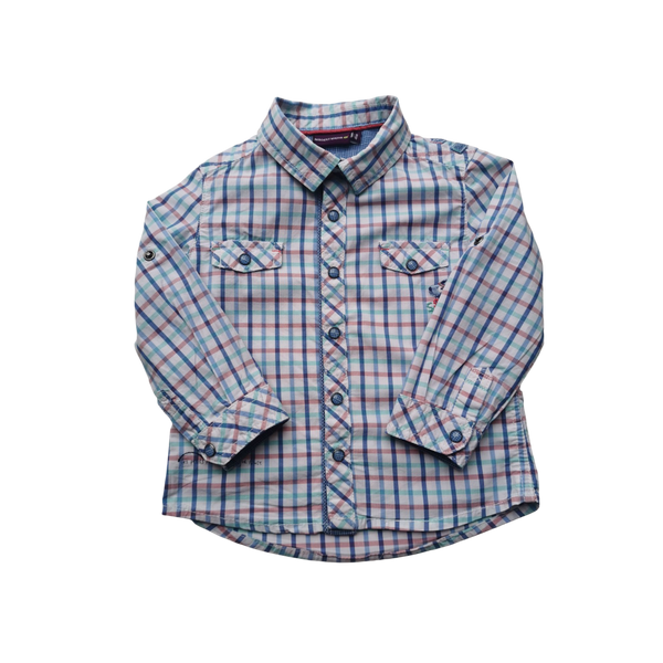 Chemise à carreaux
