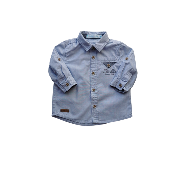 Chemise bleue clair