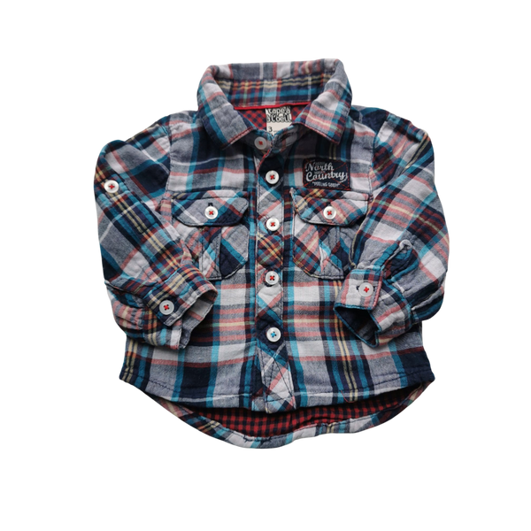 Chemise à carreaux