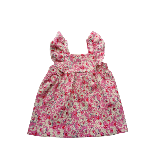 Robe rose à motif