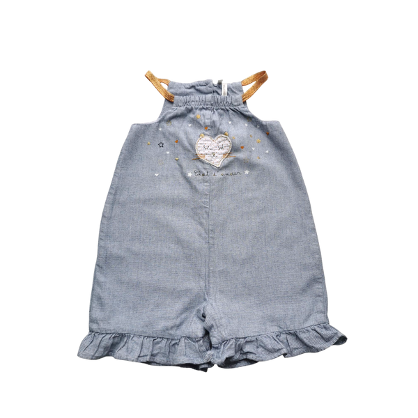 Combishort bleue