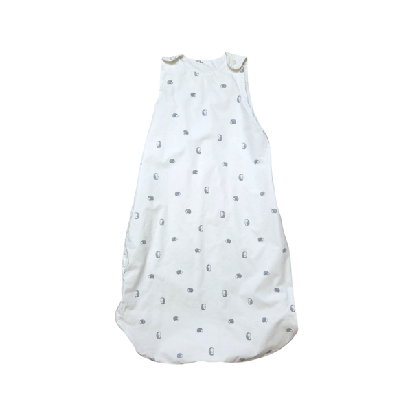 Gigoteuse légère blanche à motifs
