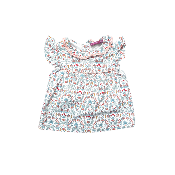 Blouse fleurie