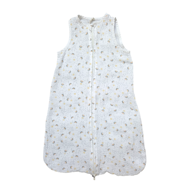 Gigoteuse blanche en gaz de coton