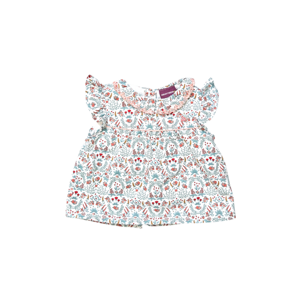 Blouse fleurie