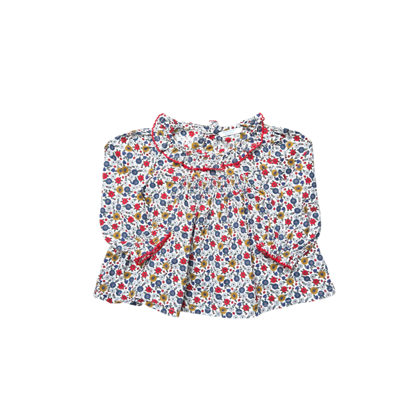 Blouse fleurie