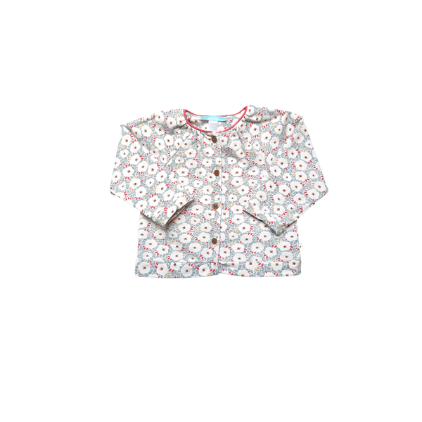 Gilet fleuri