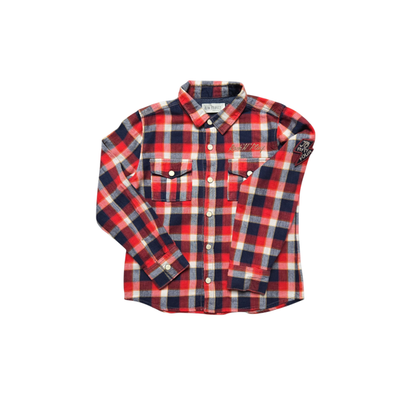 Chemise à carreaux