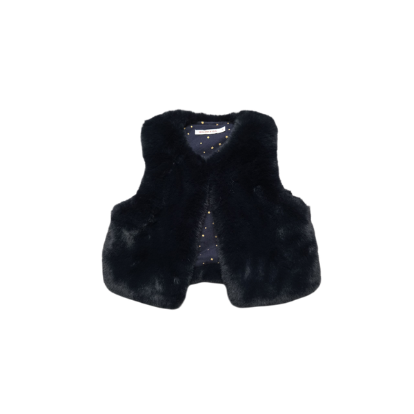 Gilet bleu marine sans manches