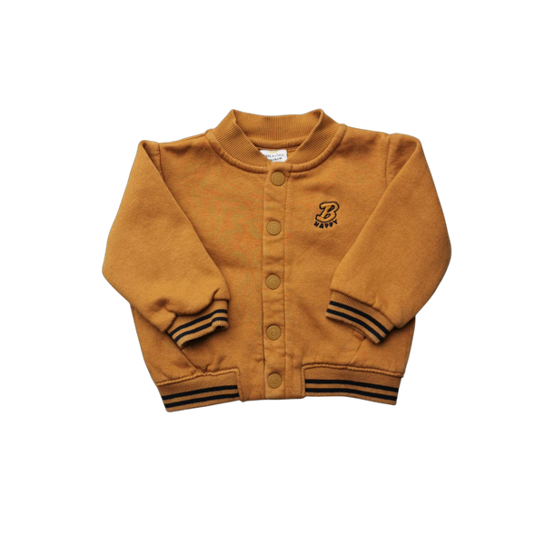 Veste teddy ocre