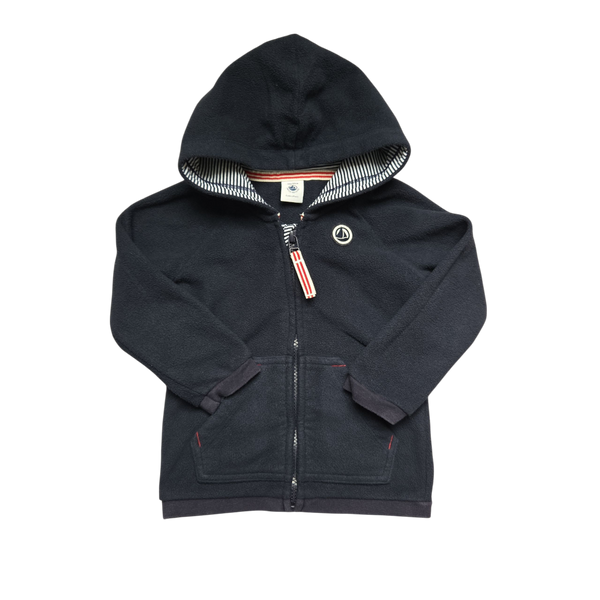 Veste polaire bleue marine