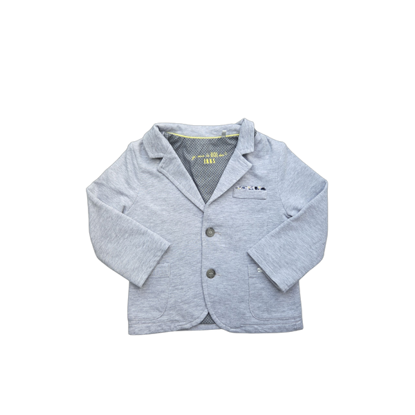 Veste grise fantaisie