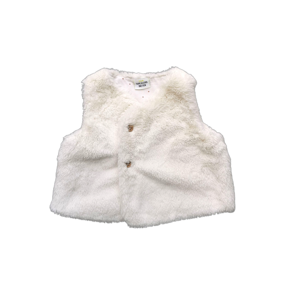 Gilet blanc sans manches