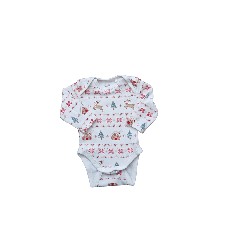 Body bébé C&A 0 / 1 mois mixte, vêtement occasion