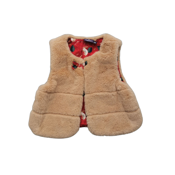 Gilet fourrure Sergent Major 2 / 3 Ans vêtement fille occasion