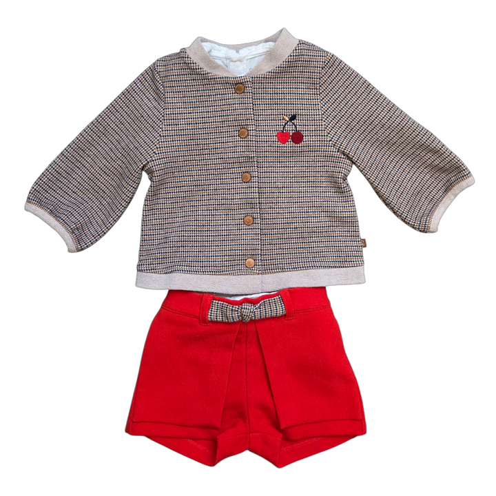 Joli look Fille en 6 mois Obaibi en seconde main bébé