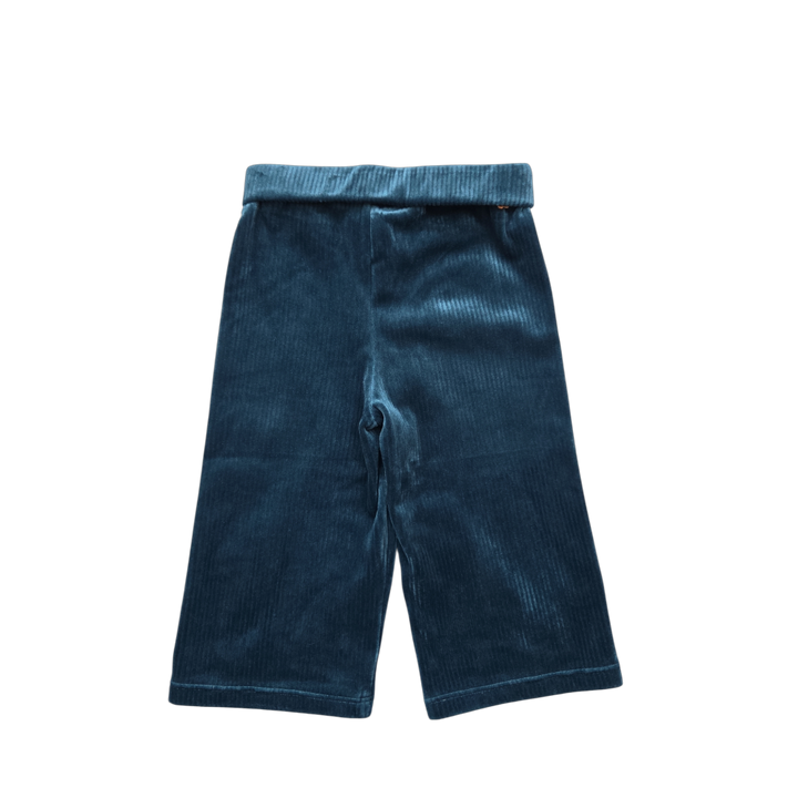 Pantalon vert Obaïbi 12 mois fille, seconde main, automne/hiver