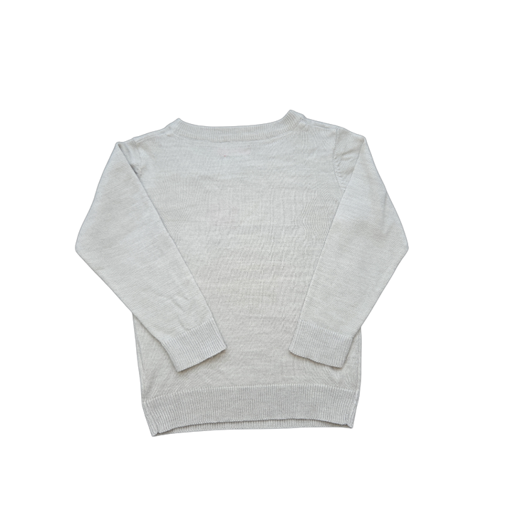 Pull de Noël Tissaia mixte 4 ans en très bon état, seconde main