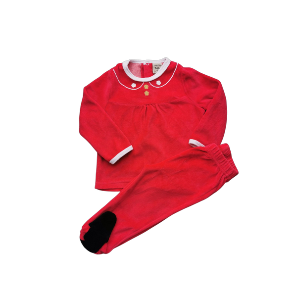 Pyjama de Noël fille 12 Mois La Boîte à Malices vêtement fille occasion