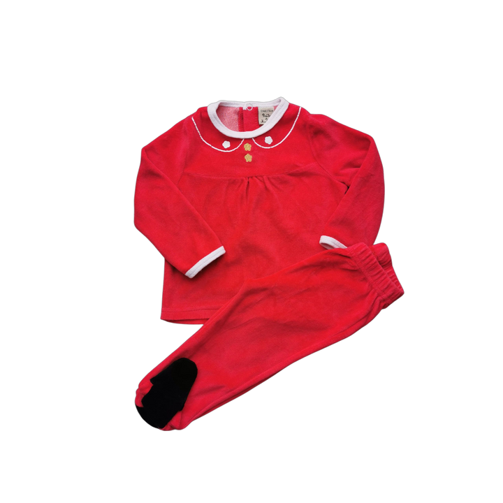 Pyjama de Noël fille 12 Mois La Boîte à Malices vêtement fille occasion