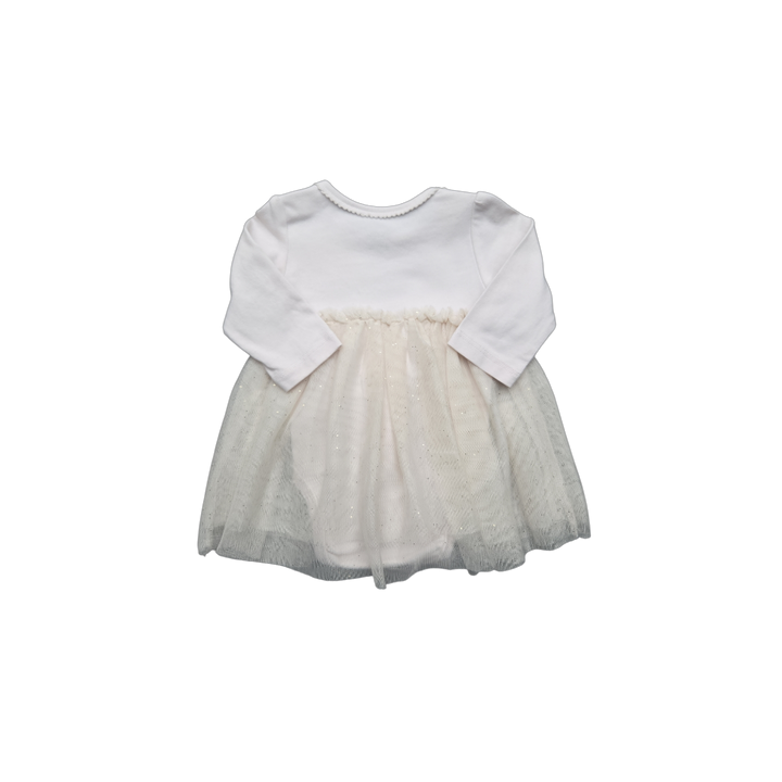 Robe beige H&M fille 1/2 mois occasion