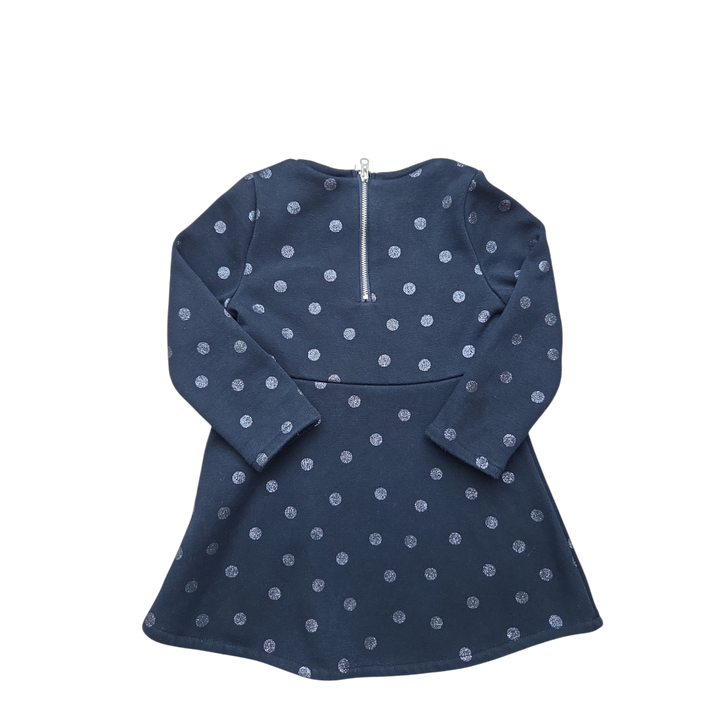 Robe bleue à pois DPAM fille 3 ans occasion