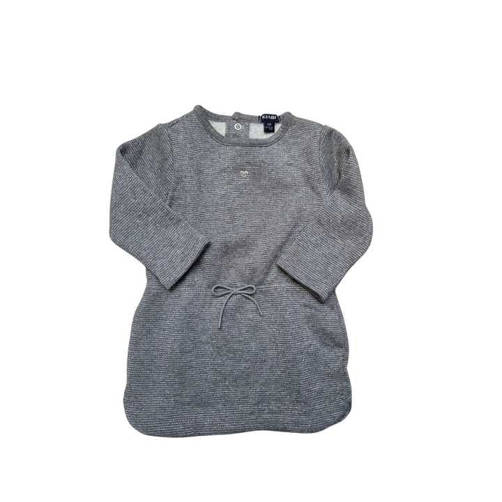 robe fille Kiabi grise 6 mois seconde main enfant