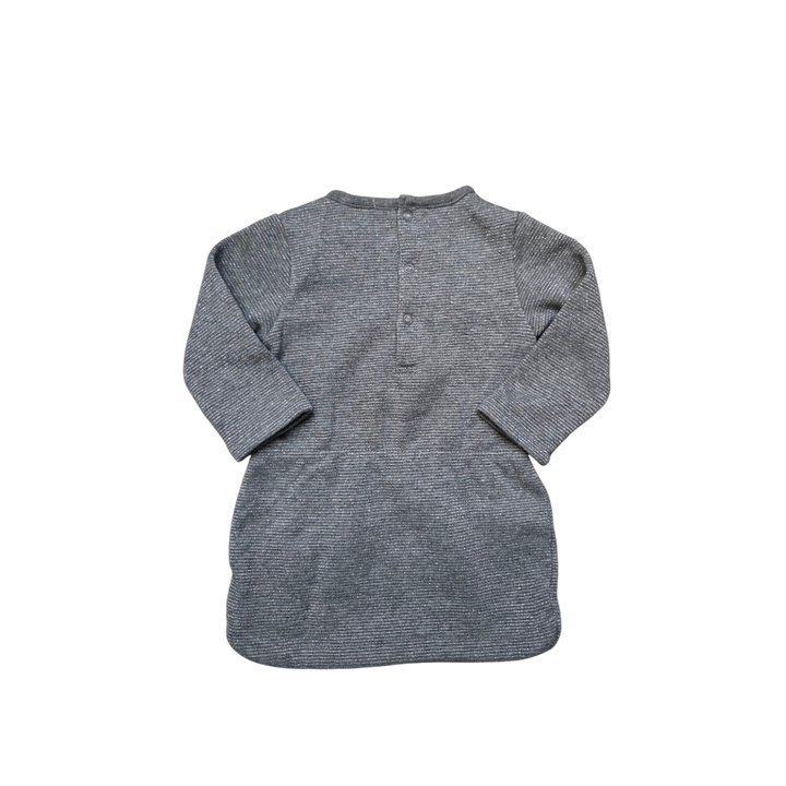 robe fille Kiabi grise 6 mois seconde main enfant