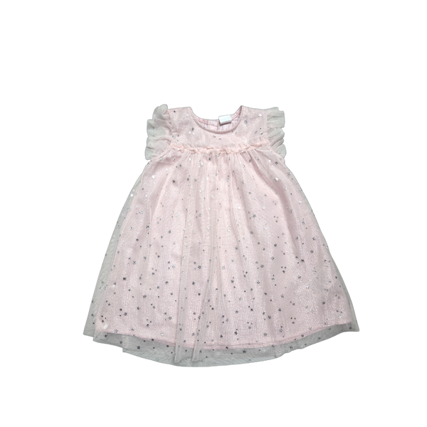 Robe rose en tulle