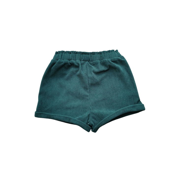 Short velours vert fille 23 Mois Obaibi vêtements enfant occasion