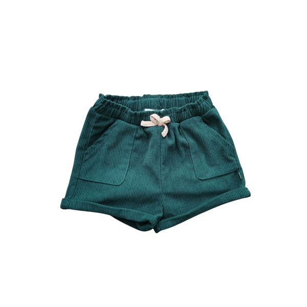 Short velours vert fille 23 Mois Obaibi vêtements enfant occasion