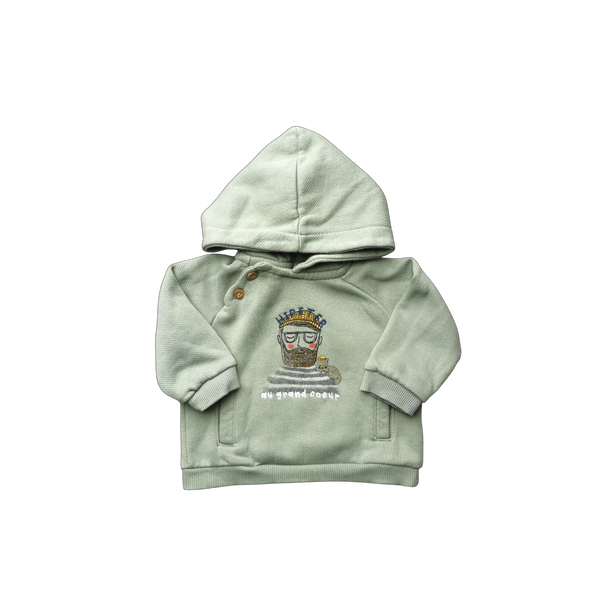 Sweat vert d'eau